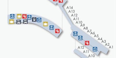 Мадрид barajas терминал мапа