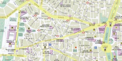Мадрид центарот на мапата