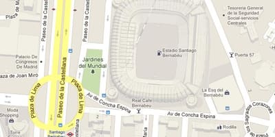 Bernabeu мапа